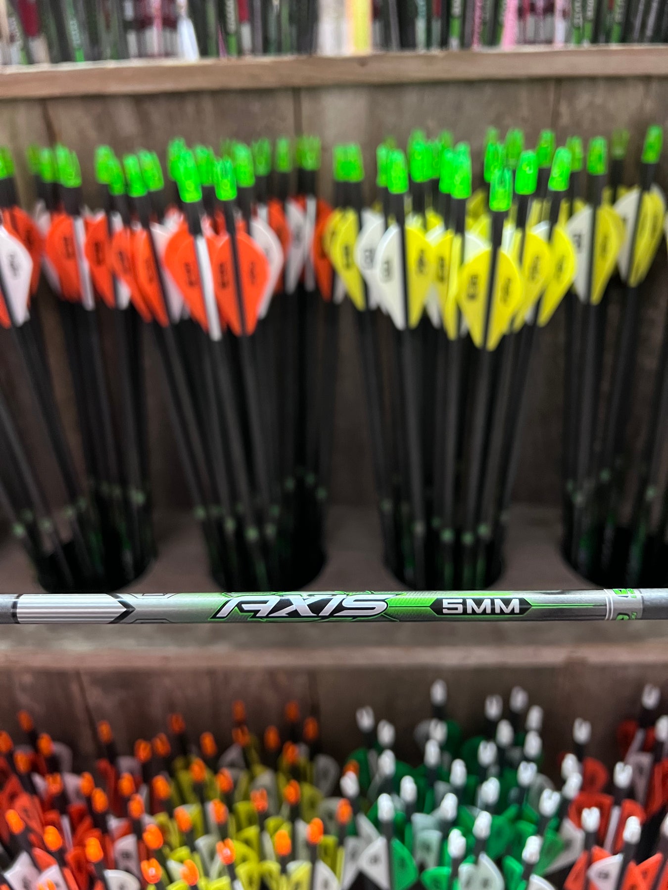 Easton Axis 5mm Fletched Arrows Texas Archery